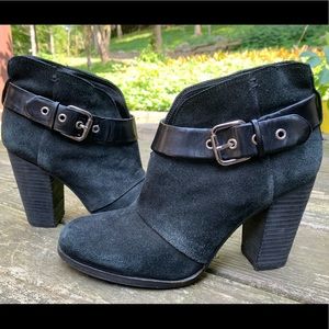 BCBG Black Booties